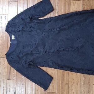 Skirt Society Seville Navy Lace dress